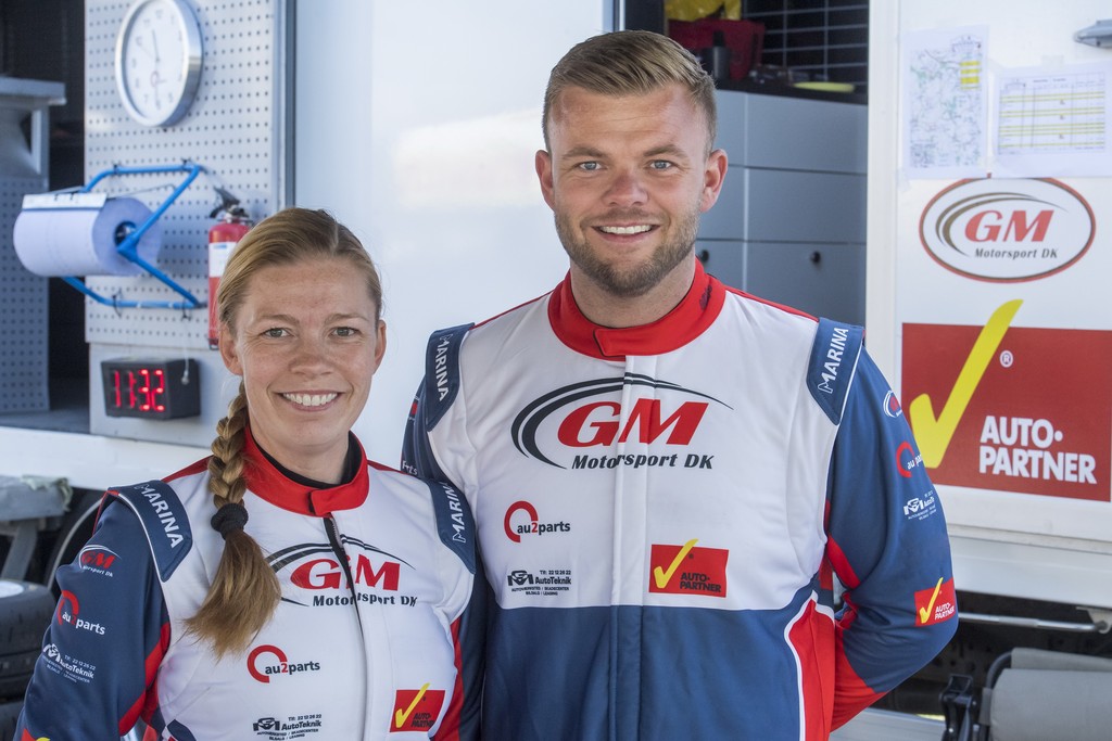 Carina Møller og Marco Gersager smilede efter årets andet top 3-resultat
(Foto: Jokum Tord Larsen)